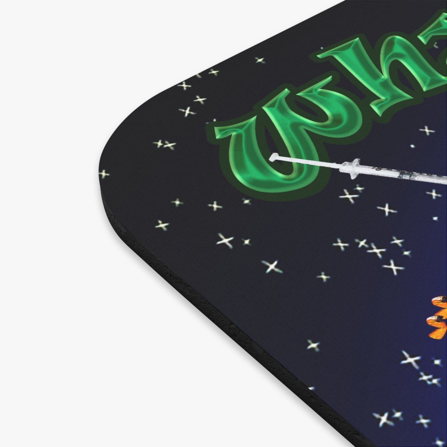 the bum's shit - Mouse Pad (Rectangle) ('snoops' background)