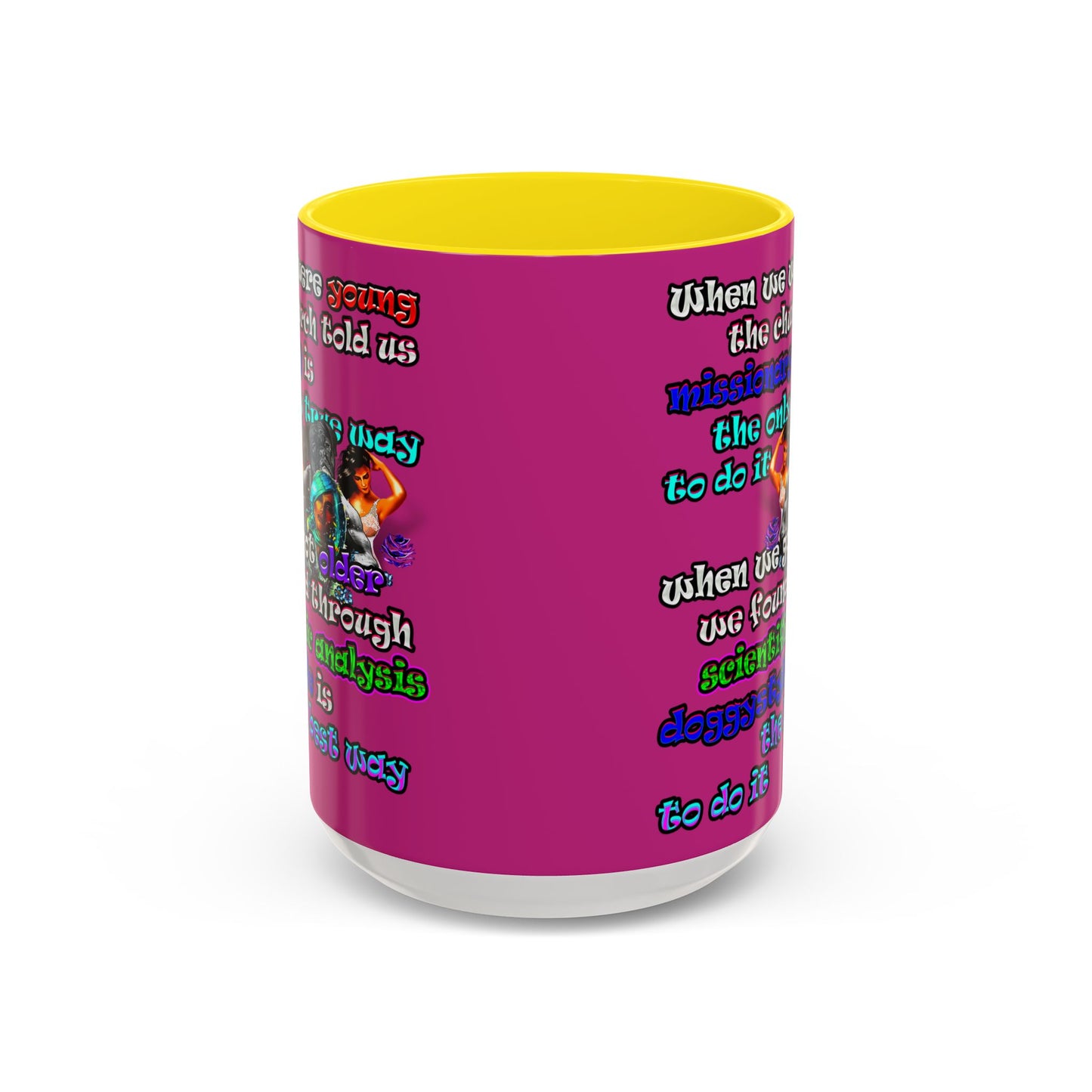 doggystyle - Accent Mug (pink)