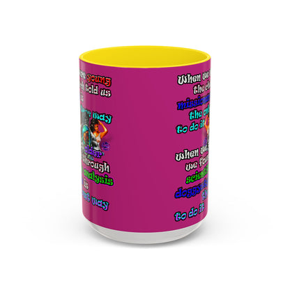 doggystyle - Accent Mug (pink)
