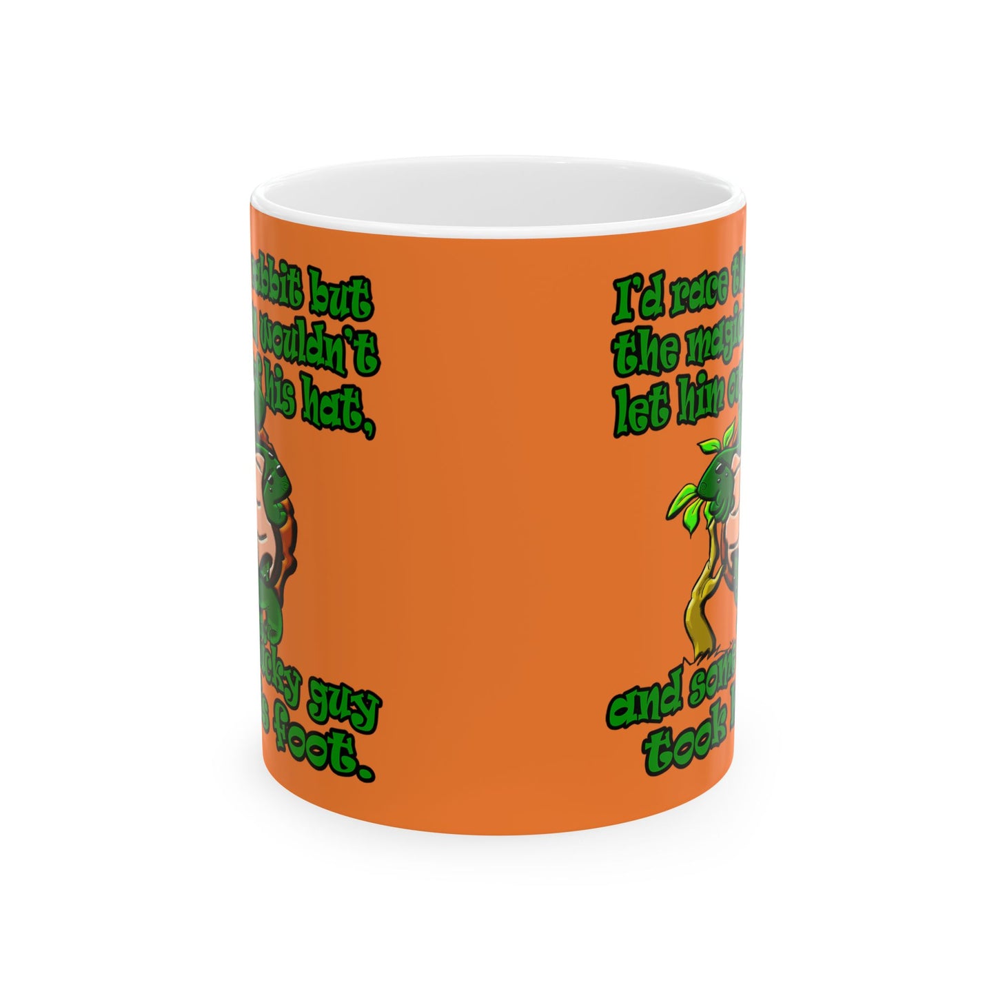 turtle race - White Mug (crusta)