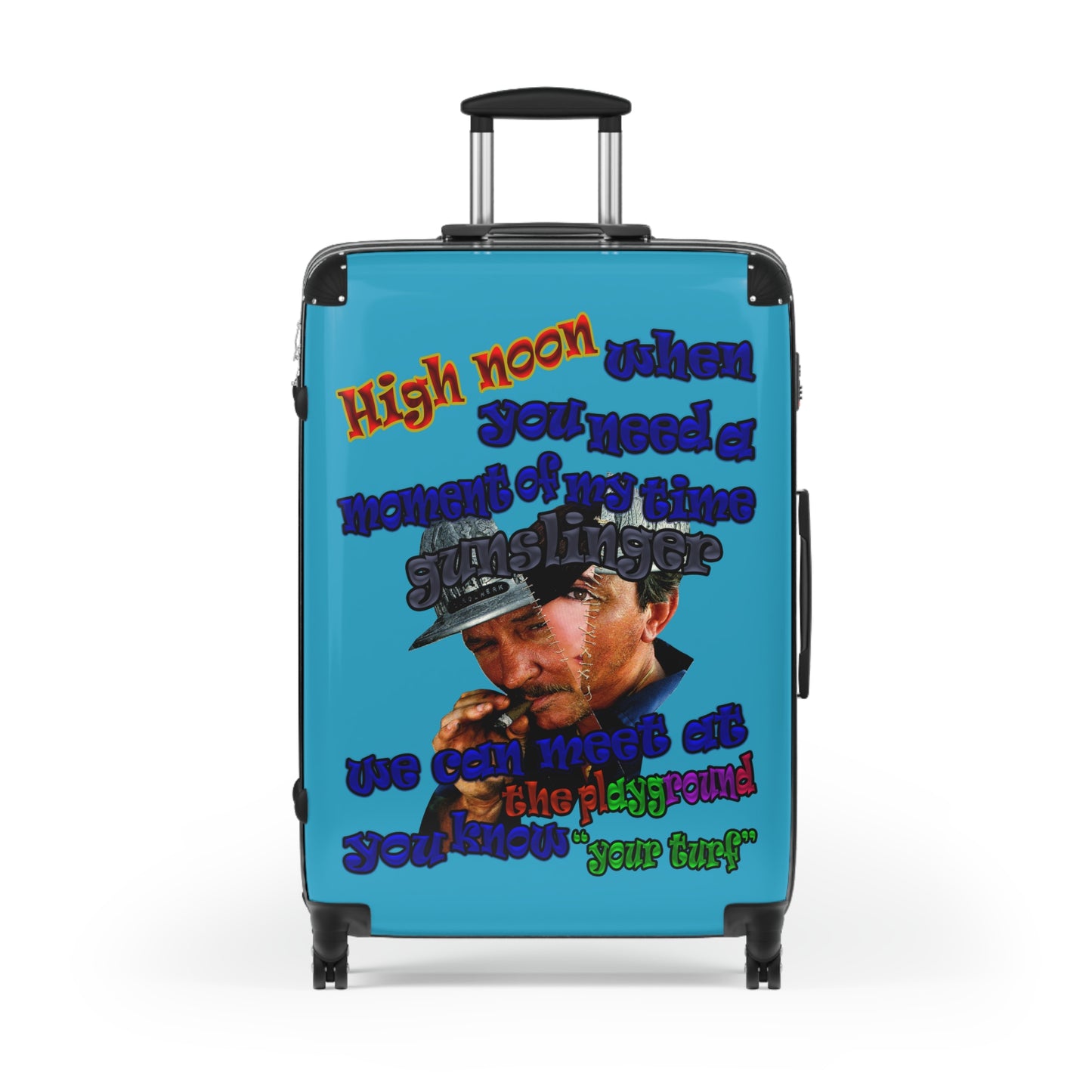 high noon - Suitcase (turquoise)