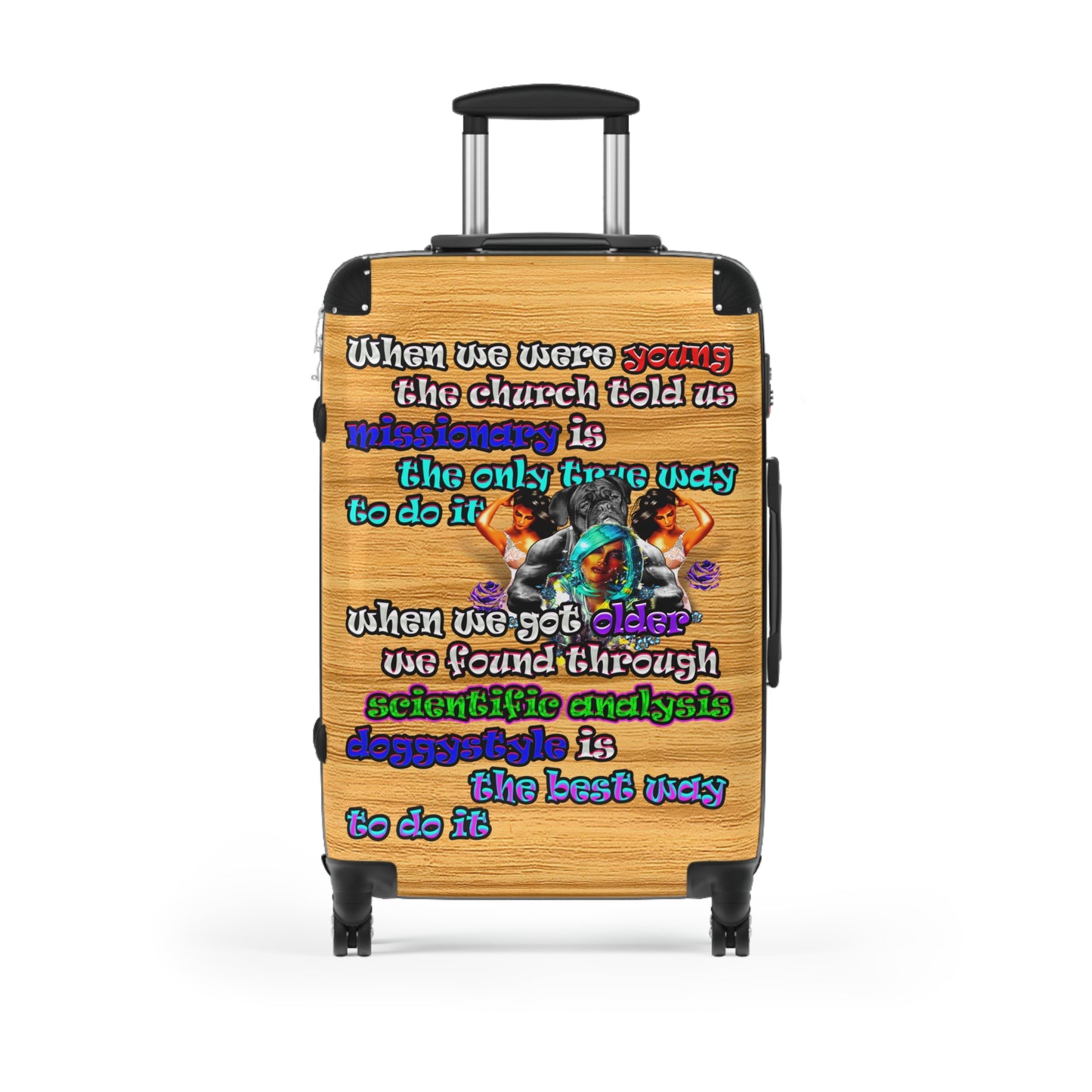 doggystyle - Suitcase (butterscotch wood finish)