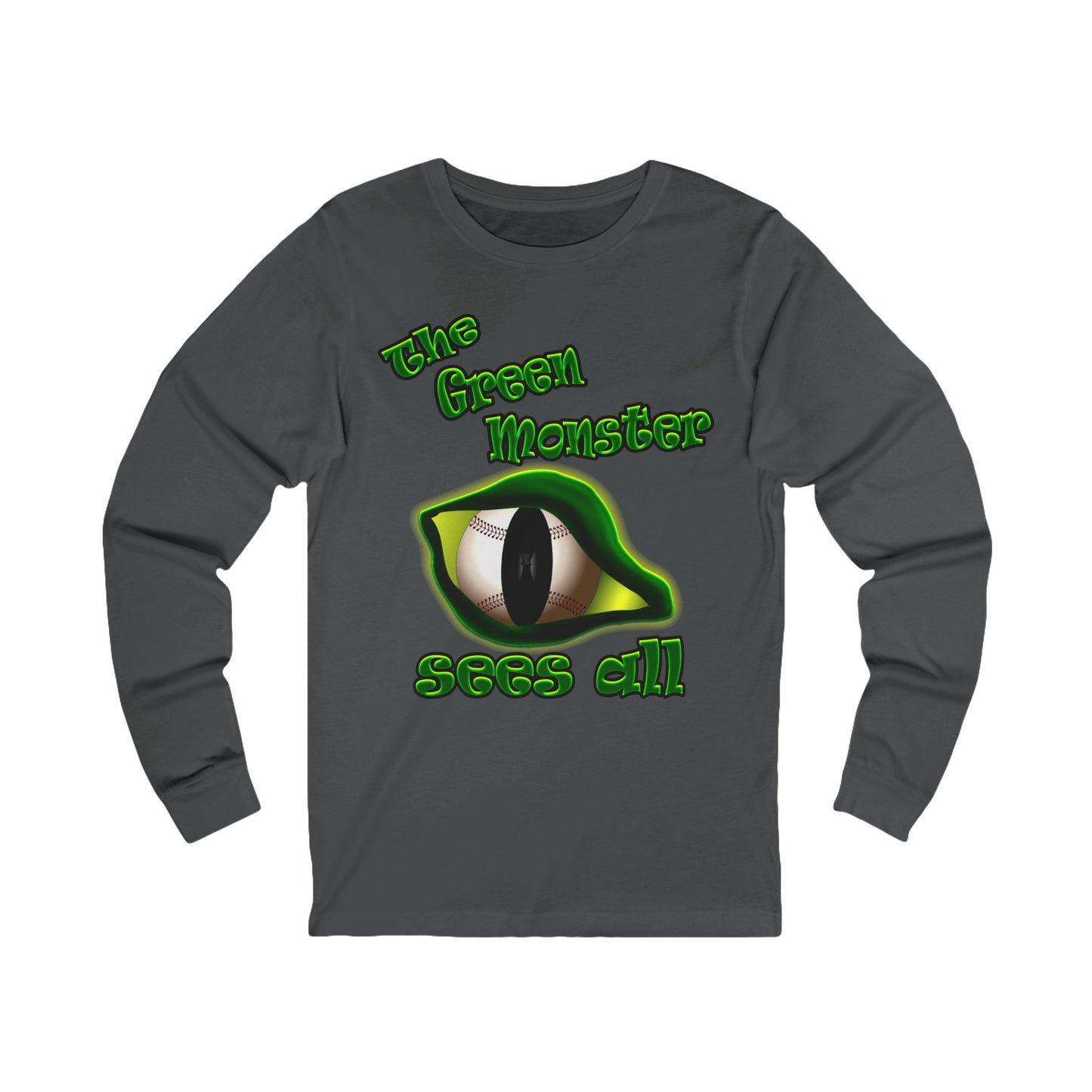 green monster - Unisex Jersey Long Sleeve Tee