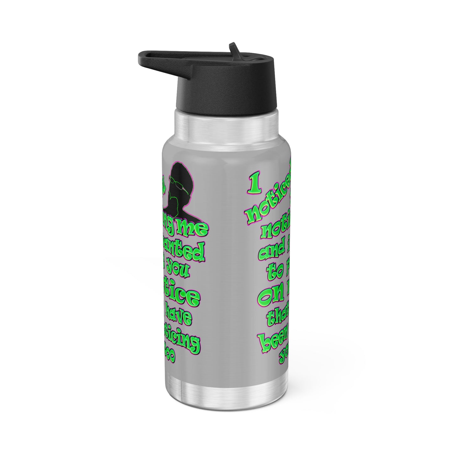 noticed you noticing - Gator Tumbler, 32oz (light grey)