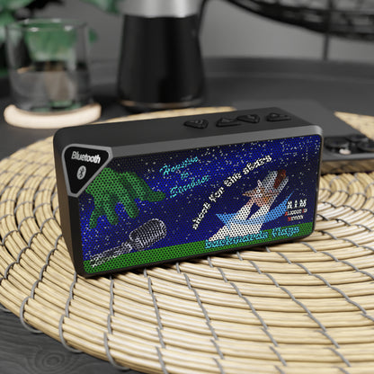 shoot for the stars - Jabba Bluetooth Speaker ('snoops' background)