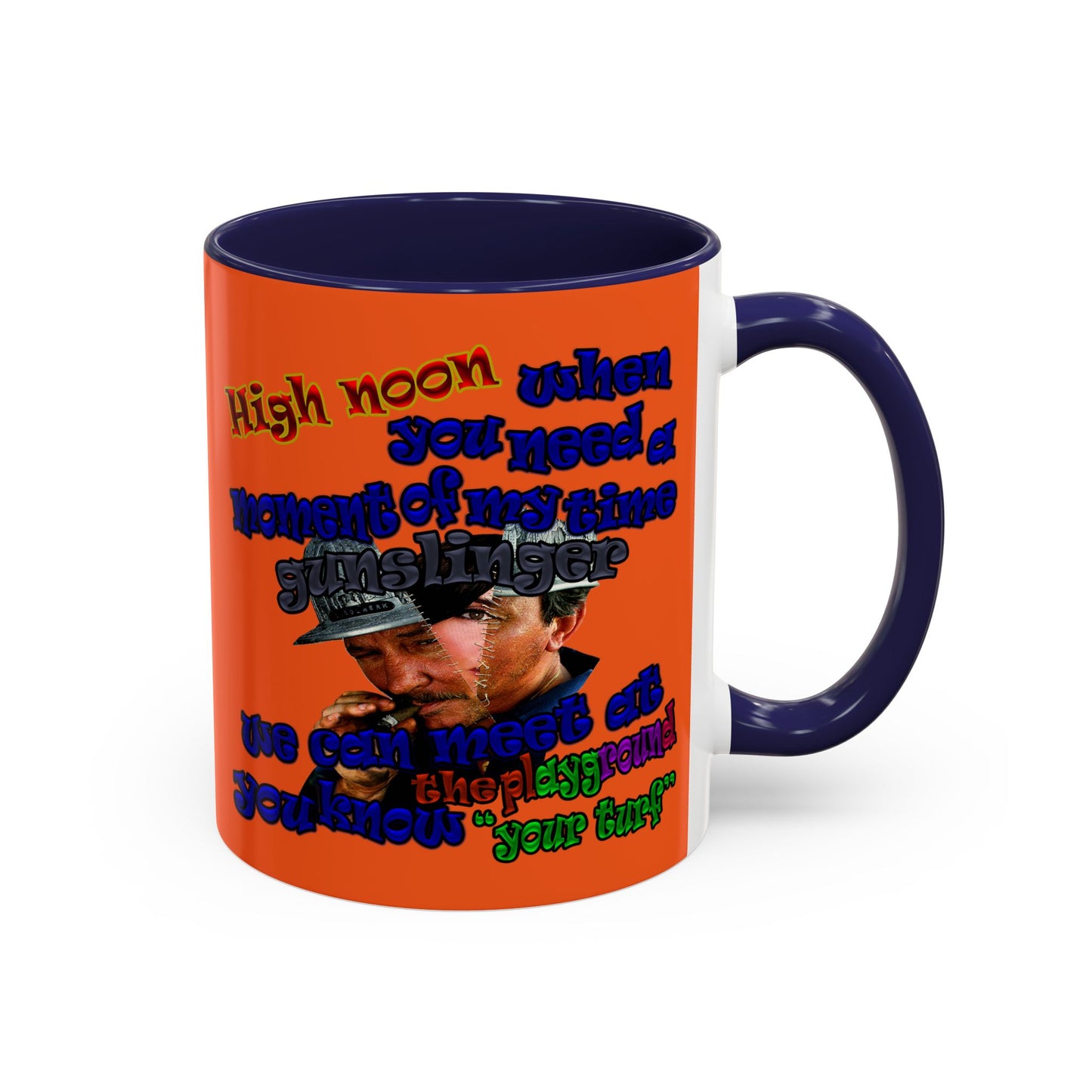 high noon - Accent Mug (orange)