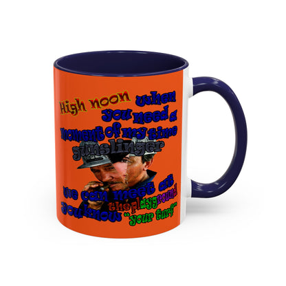 high noon - Accent Mug (orange)