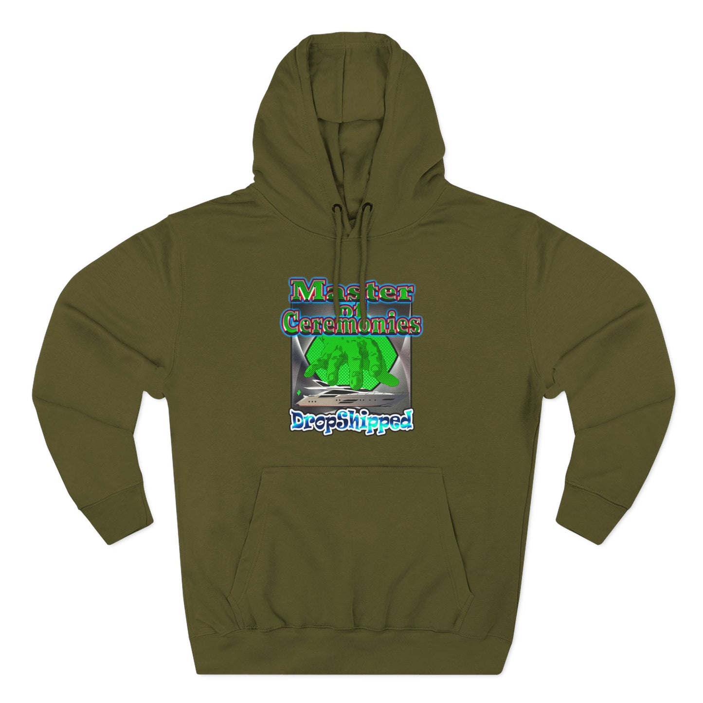logo - Three-Panel Fleece Hoodie