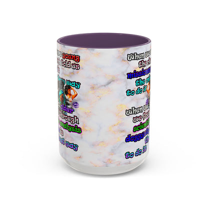 doggystyle - Accent Mug (white marble)