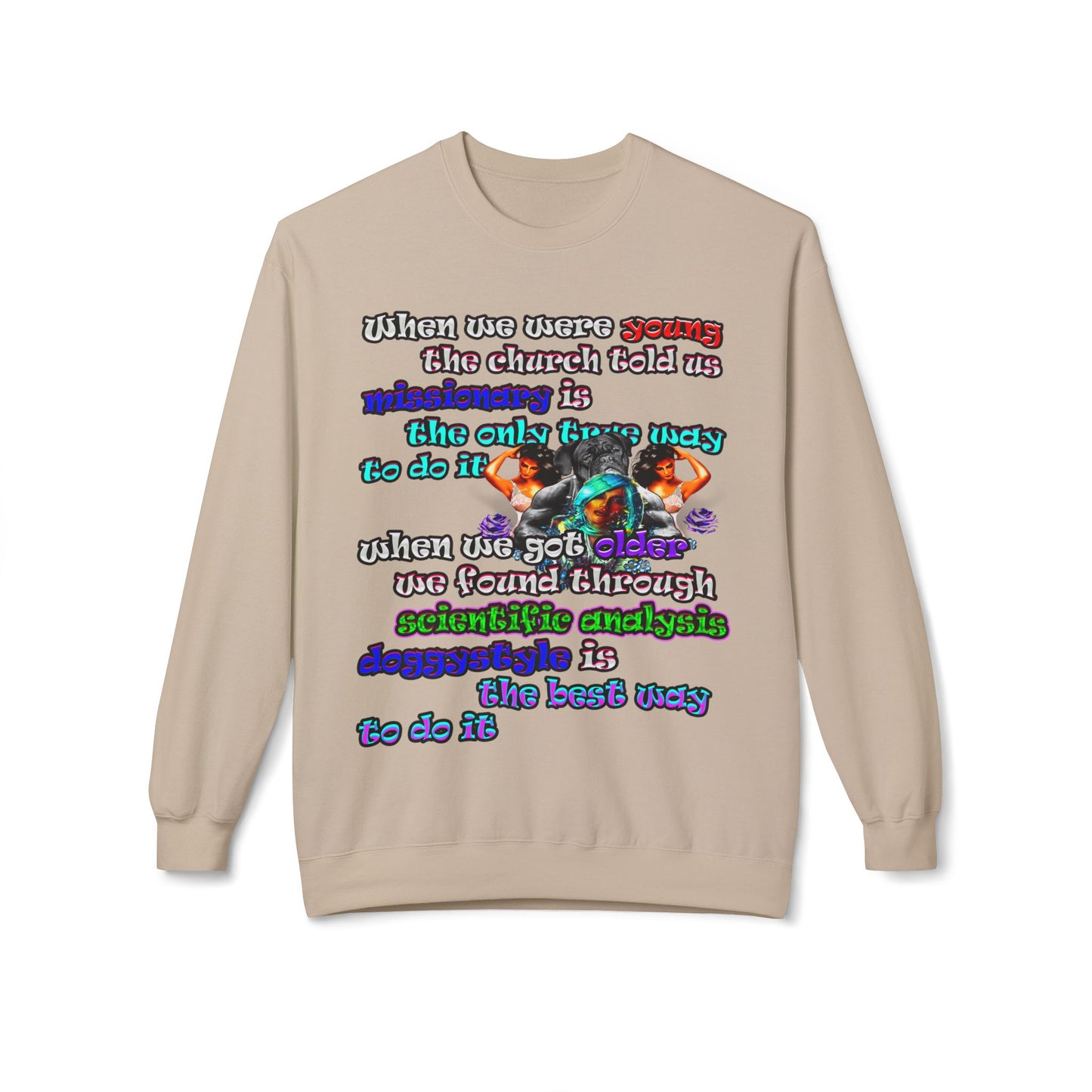 doggystyle - Unisex Midweight Softstyle Fleece Crewneck Sweatshirt