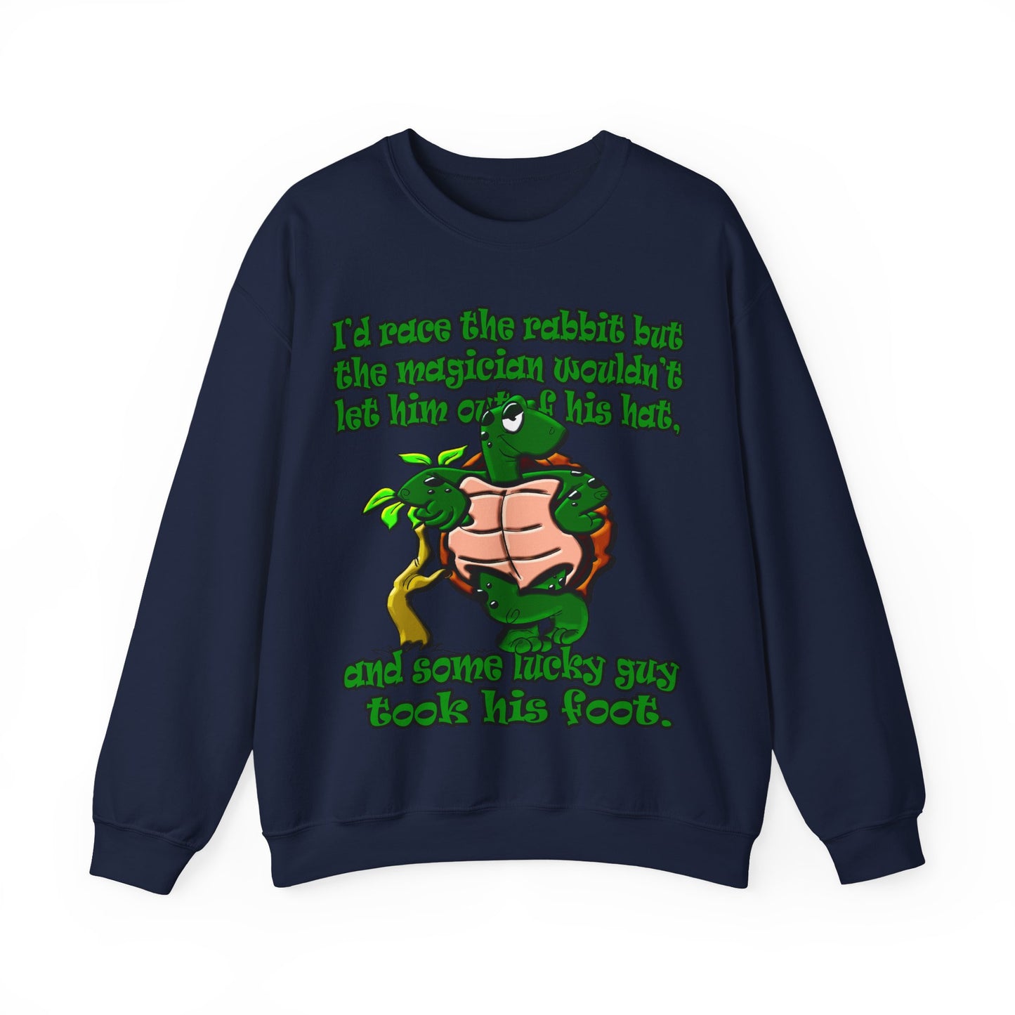 turtle race - Unisex Heavy Blend™ Crewneck Sweatshirt