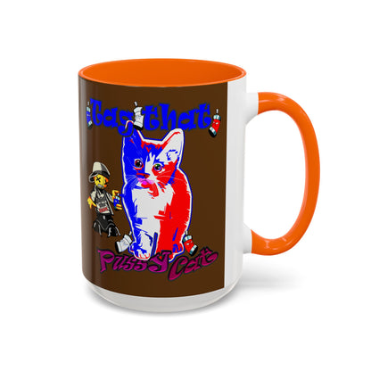 tag that - Accent Mug (brown)