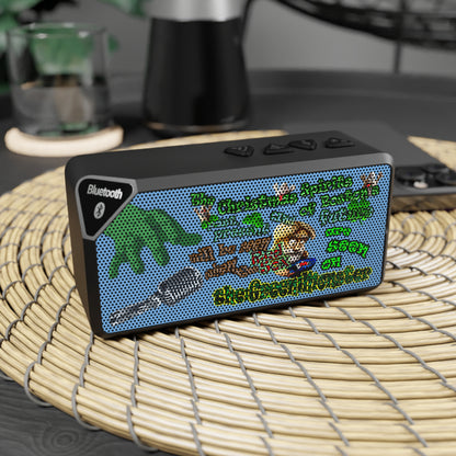 christmas spirits of boston - Jabba Bluetooth Speaker (light blue)