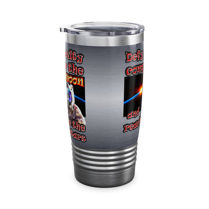defy conquer reach - Ringneck Tumbler, 20oz (brushed nickel)