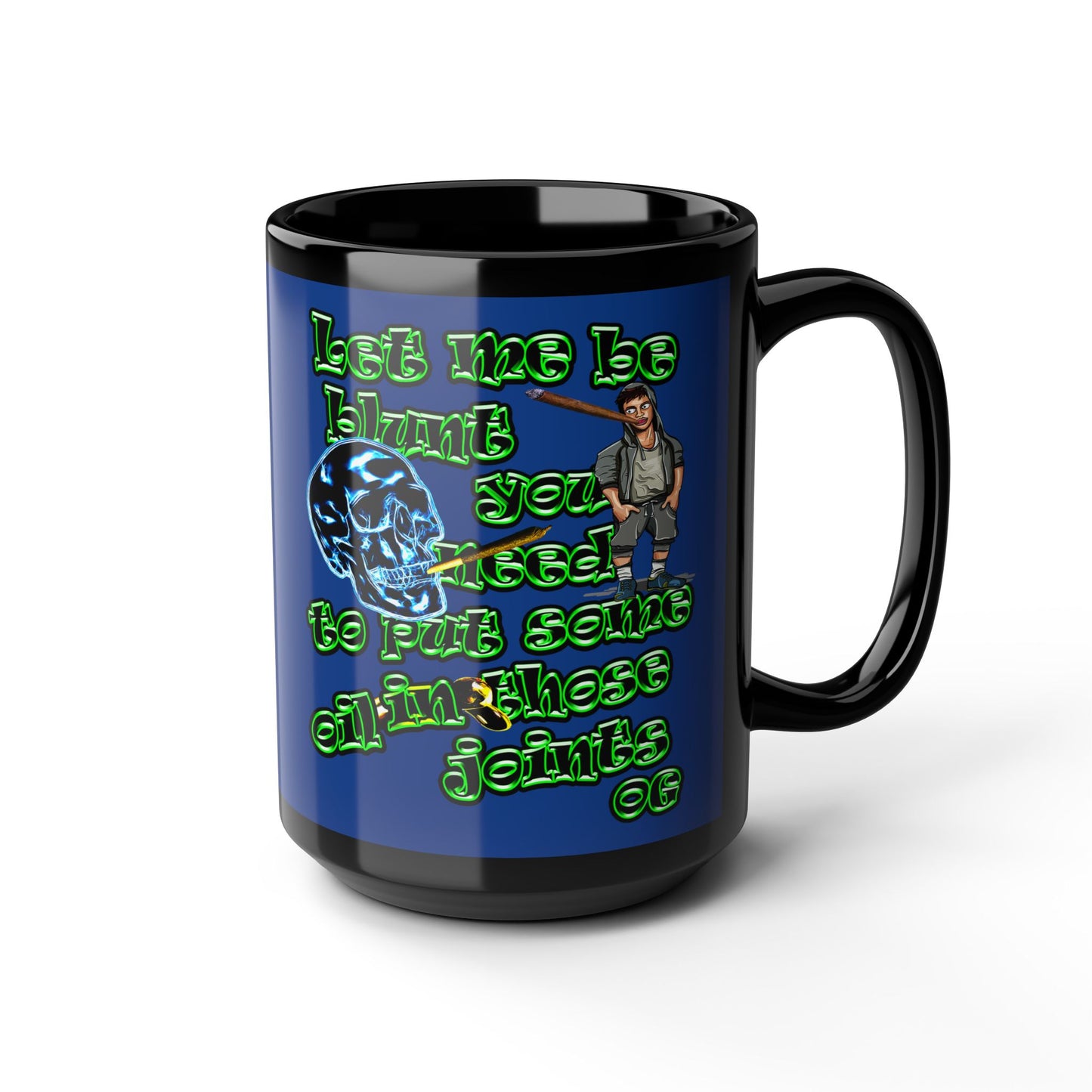 og - Black Mug (dark blue)