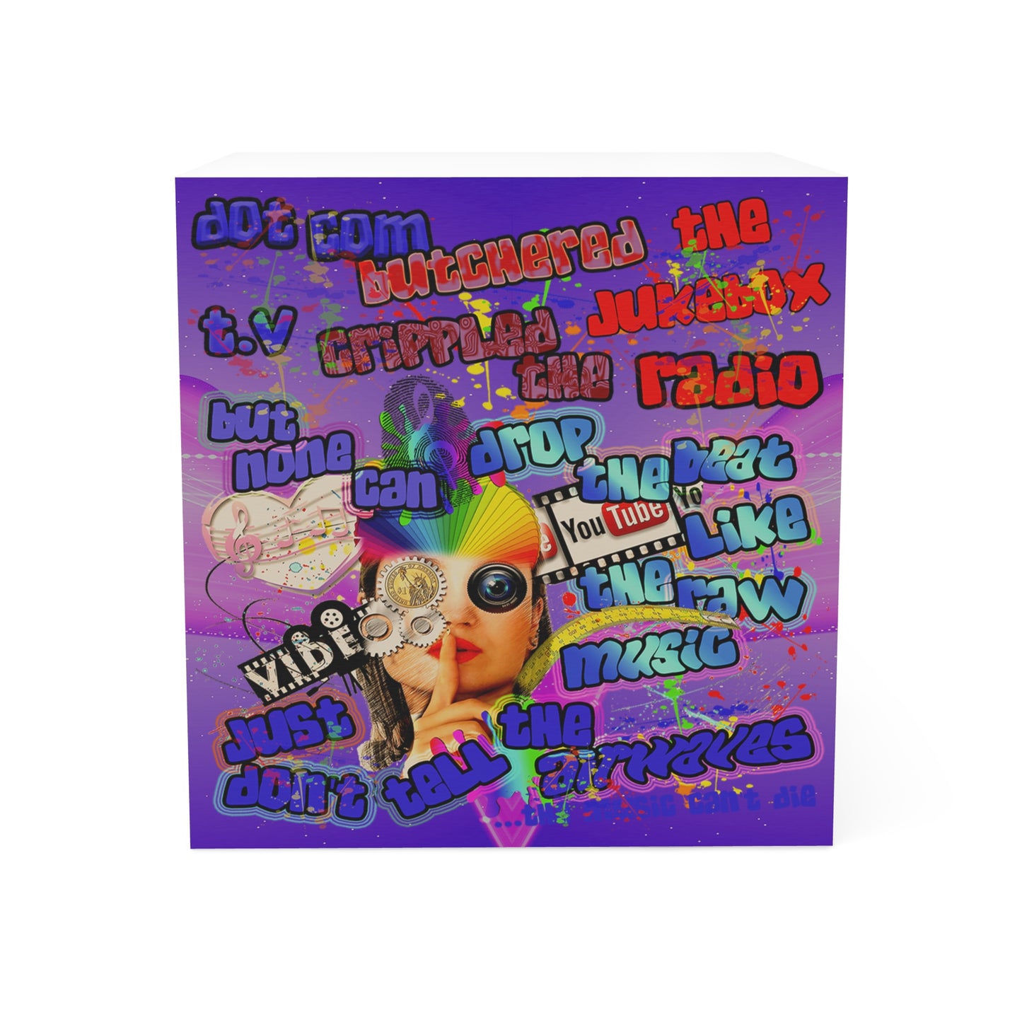 drop the beat - note cube (purple-pink wave)