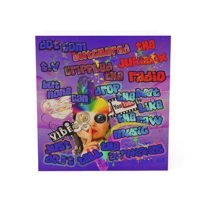 drop the beat - note cube (purple-pink wave)