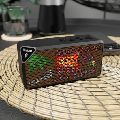 schrodinger's cat - Jabba Bluetooth Speaker (brown)
