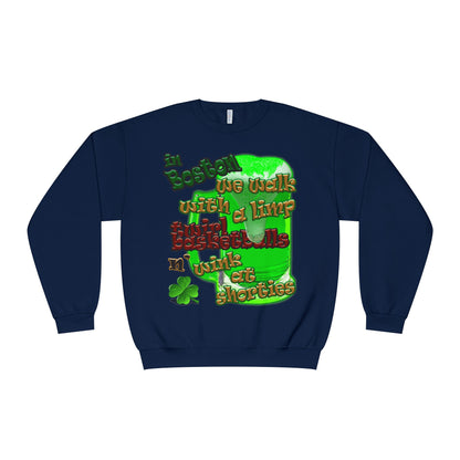 celtics logo - Unisex NuBlend® Crewneck Sweatshirt