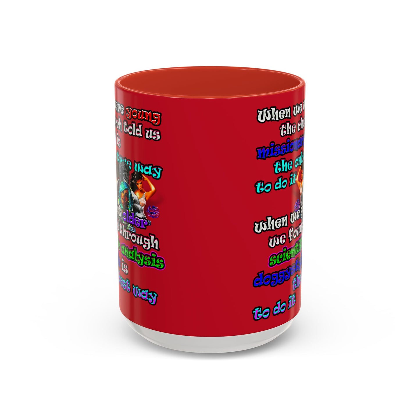 doggystyle - Accent Mug (dark red)