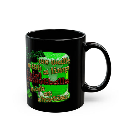 celtics logo - Black Mug (black)