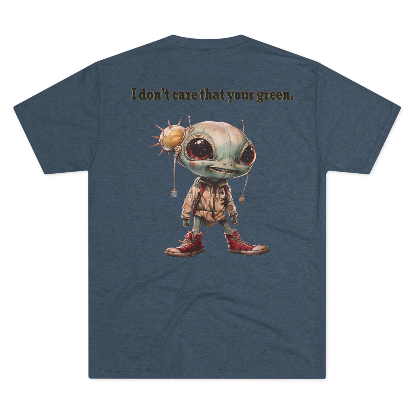 I don't care that your grey - Unisex Tri-Blend Crew Tee