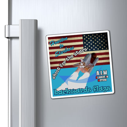 shoot for the stars - Magnets - (turquoise)