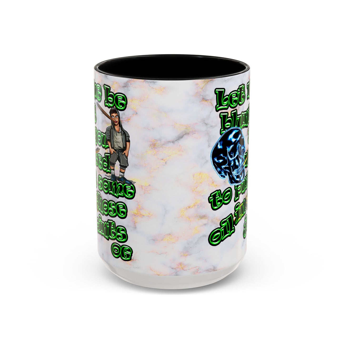 og - Accent Mug (white marble)