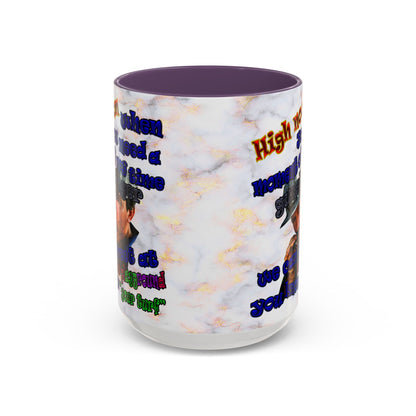 high noon - Accent Mug (white marble)