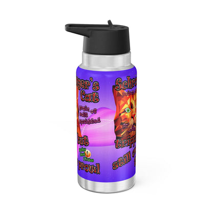 schrodinger's cat - Gator Tumbler, 32oz  (purple-pink wave)