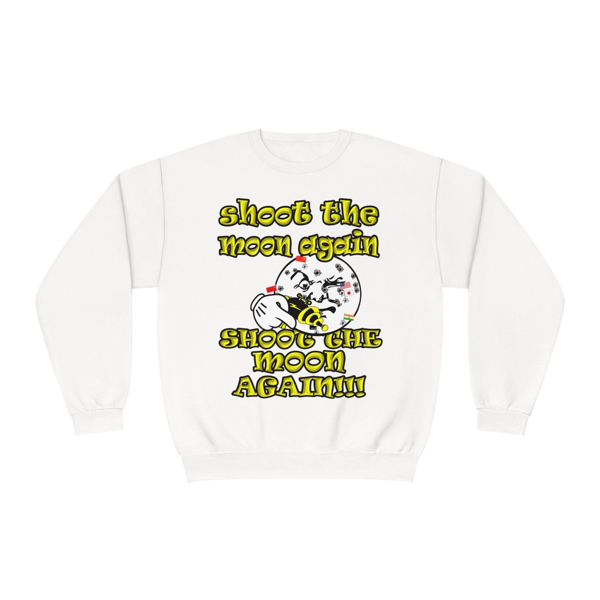 shoot the moon again - Unisex NuBlend® Crewneck Sweatshirt