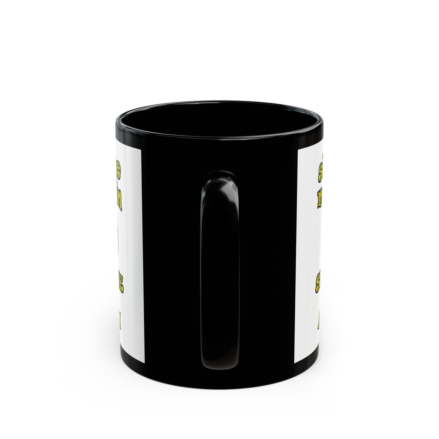 shoot the moon again - Black Mug (white)