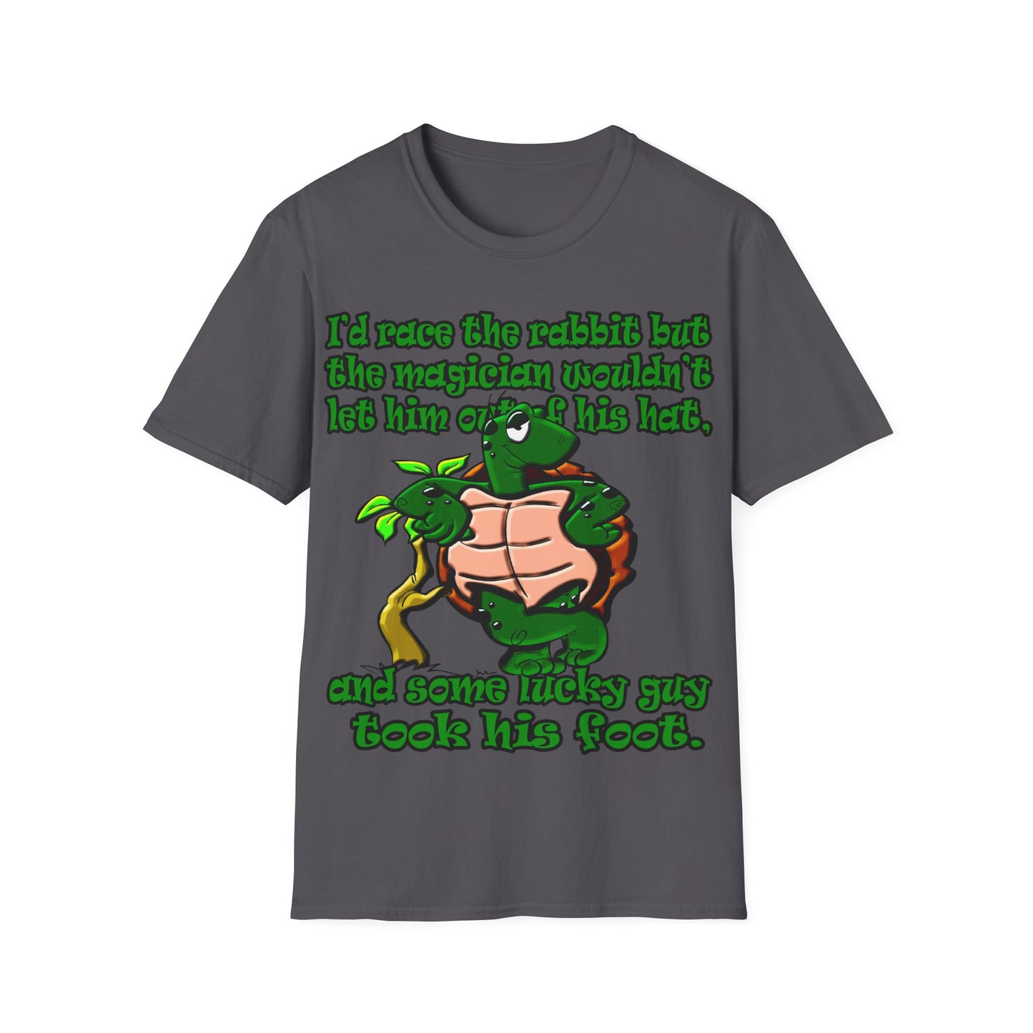 turtle race - Unisex Softstyle T-Shirt