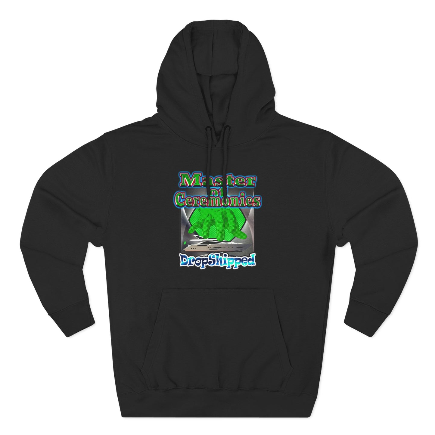 logo - Three-Panel Fleece Hoodie