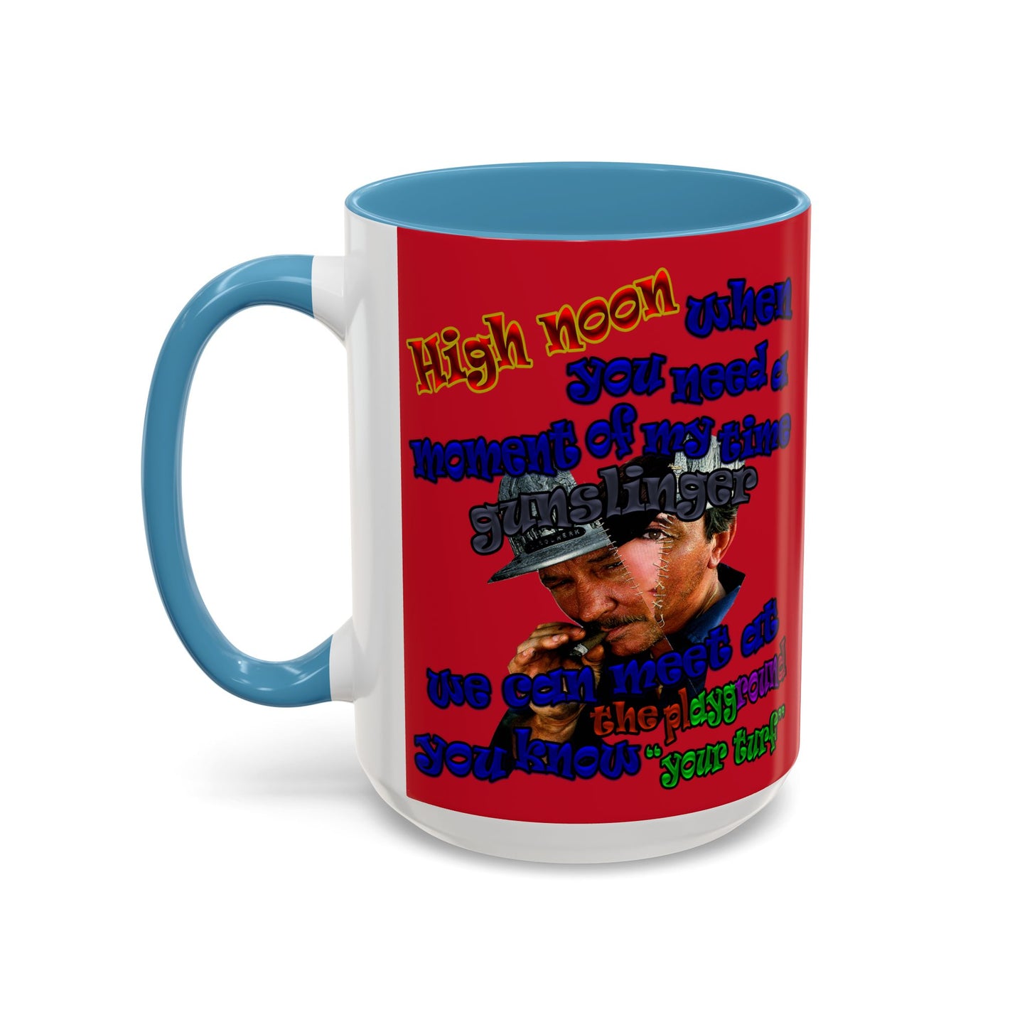 high noon - Accent Mug (dark red)