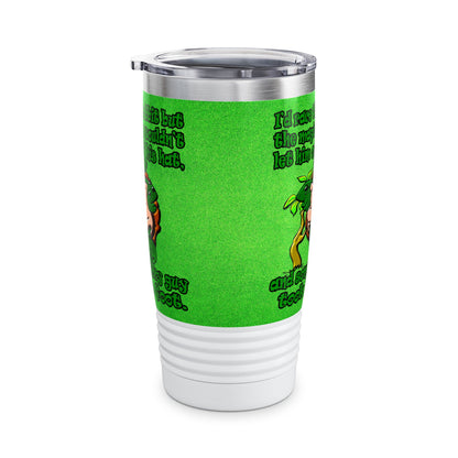 turtle race - Ringneck Tumbler, 20oz (green turf)