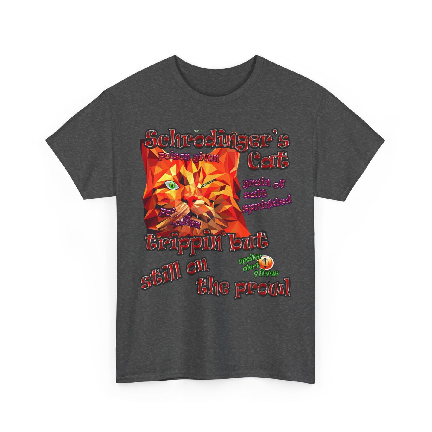 schrodinger's cat - Unisex Heavy Cotton Tee
