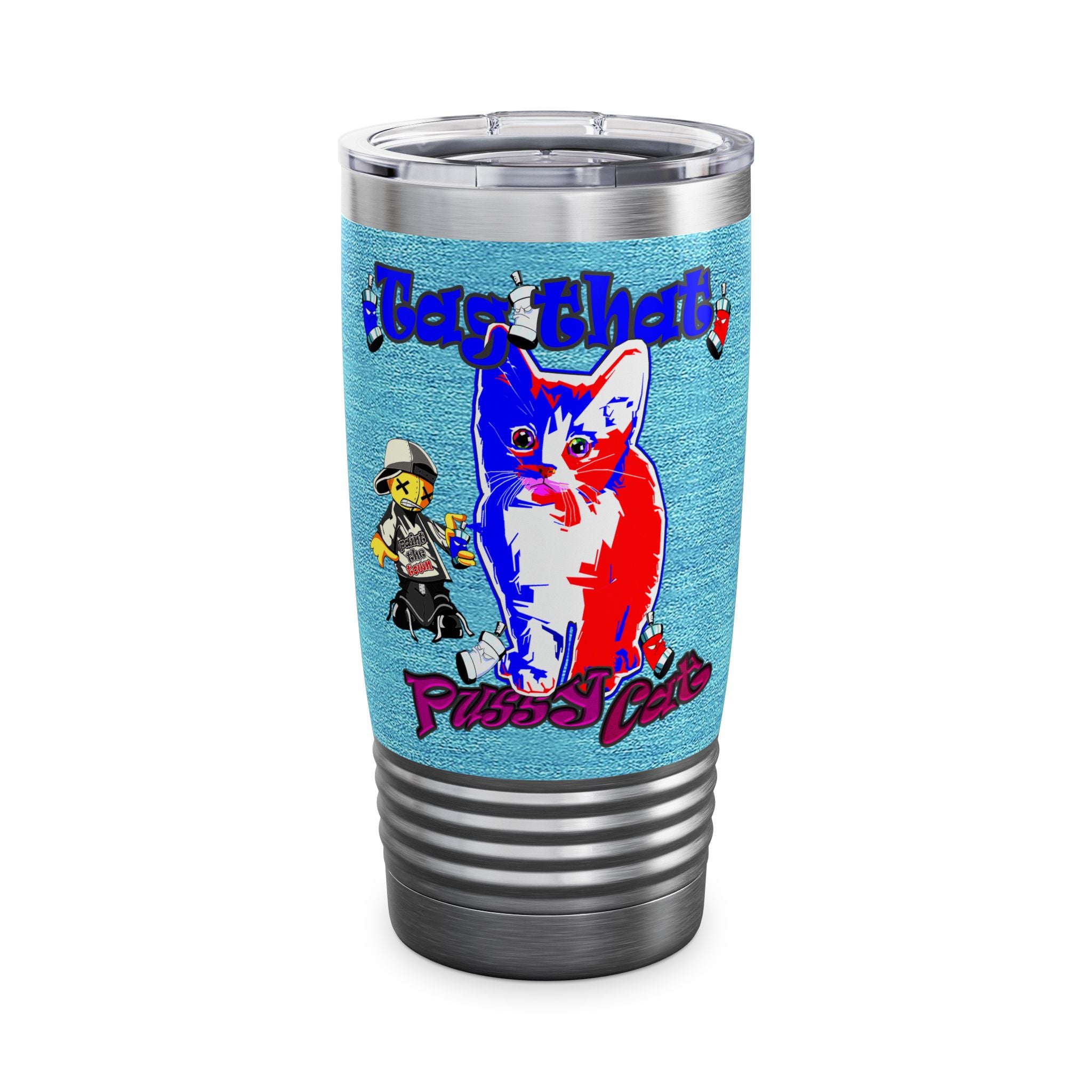 tag that - Ringneck Tumbler, 20oz (faded blue)