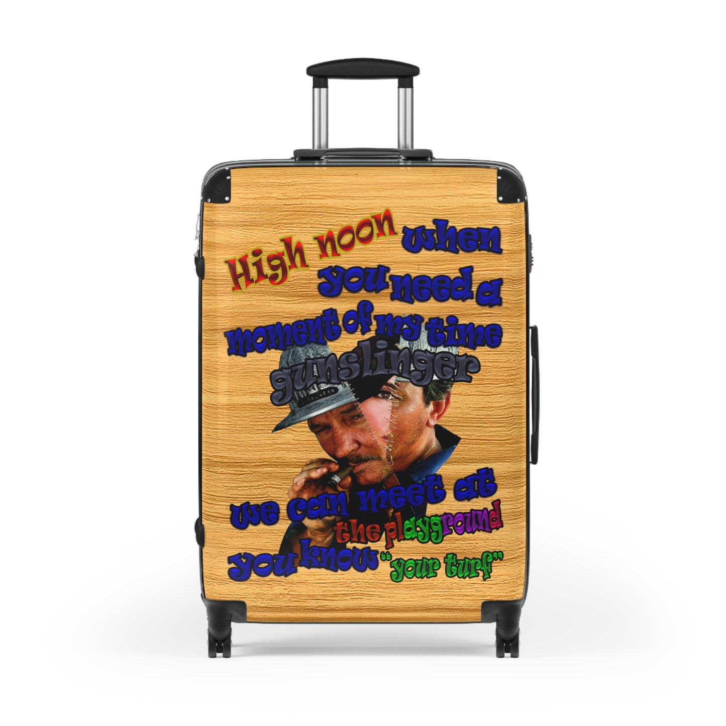 high noon - Suitcase (butterscotch wood finish)