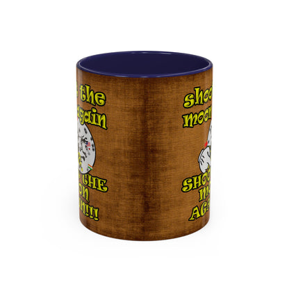 shoot the moon again - Accent Mug (brown papyrus)