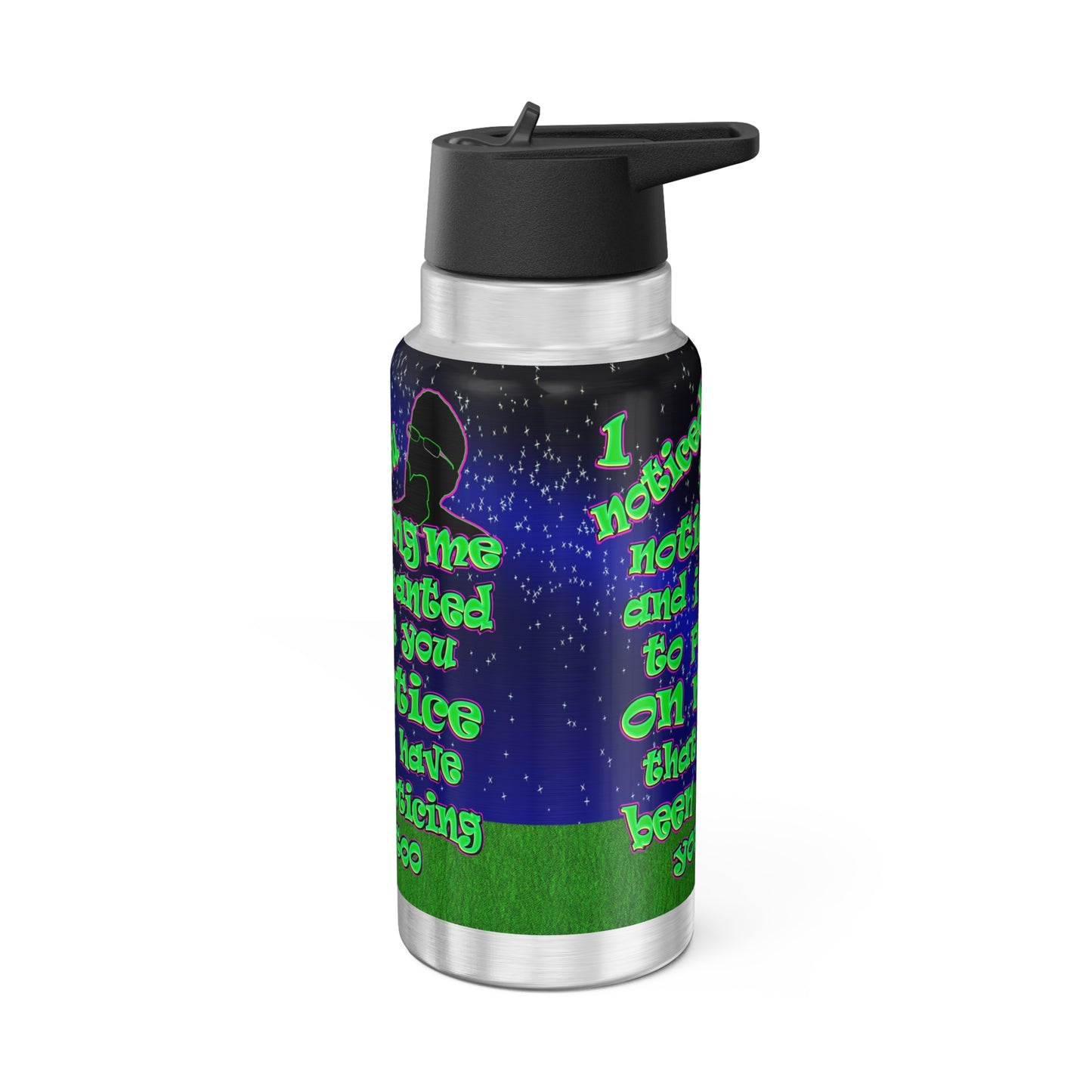 noticed you noticing - Gator Tumbler, 32oz  ('snoops' background)
