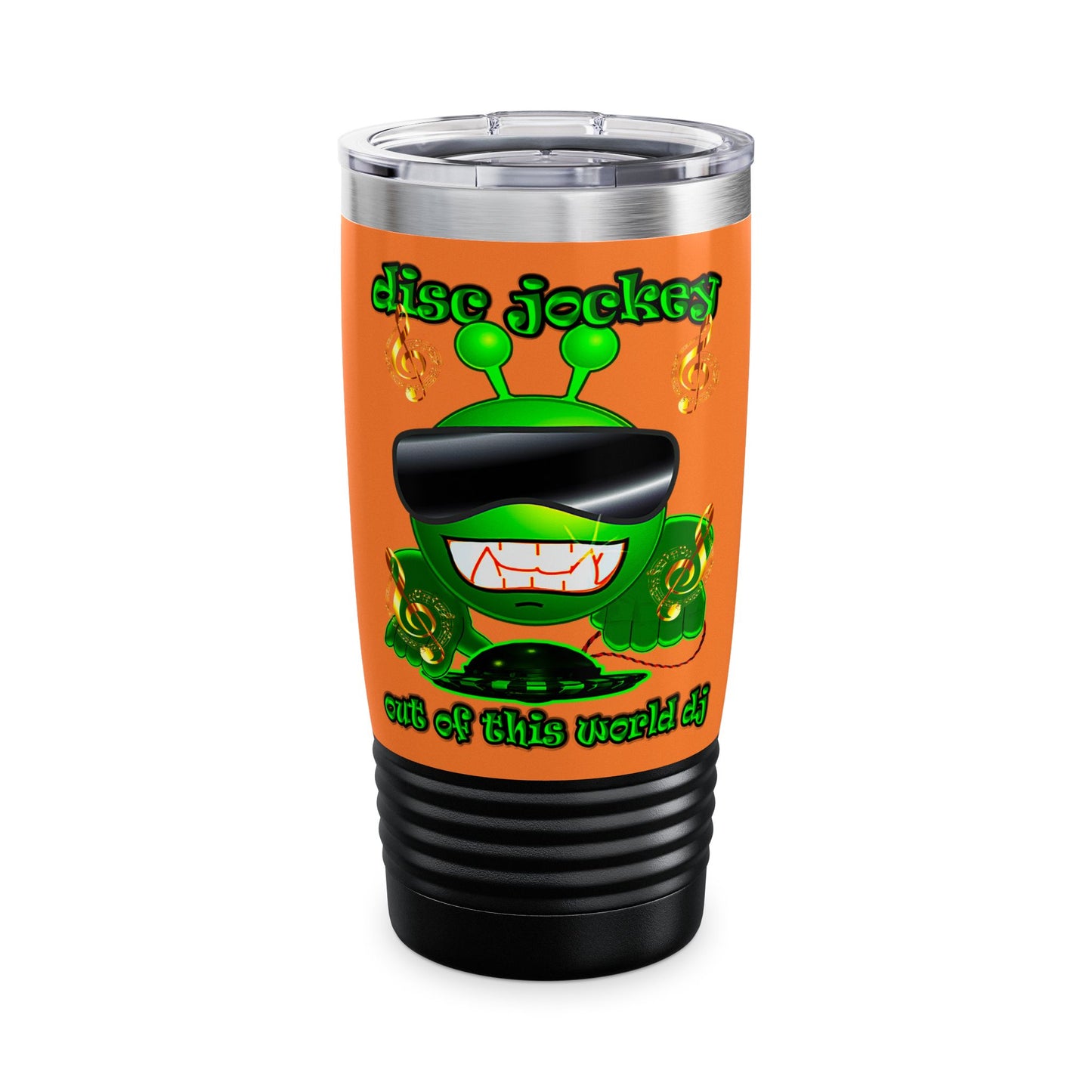 disc jockey - Ringneck Tumbler, 20oz (crusta)
