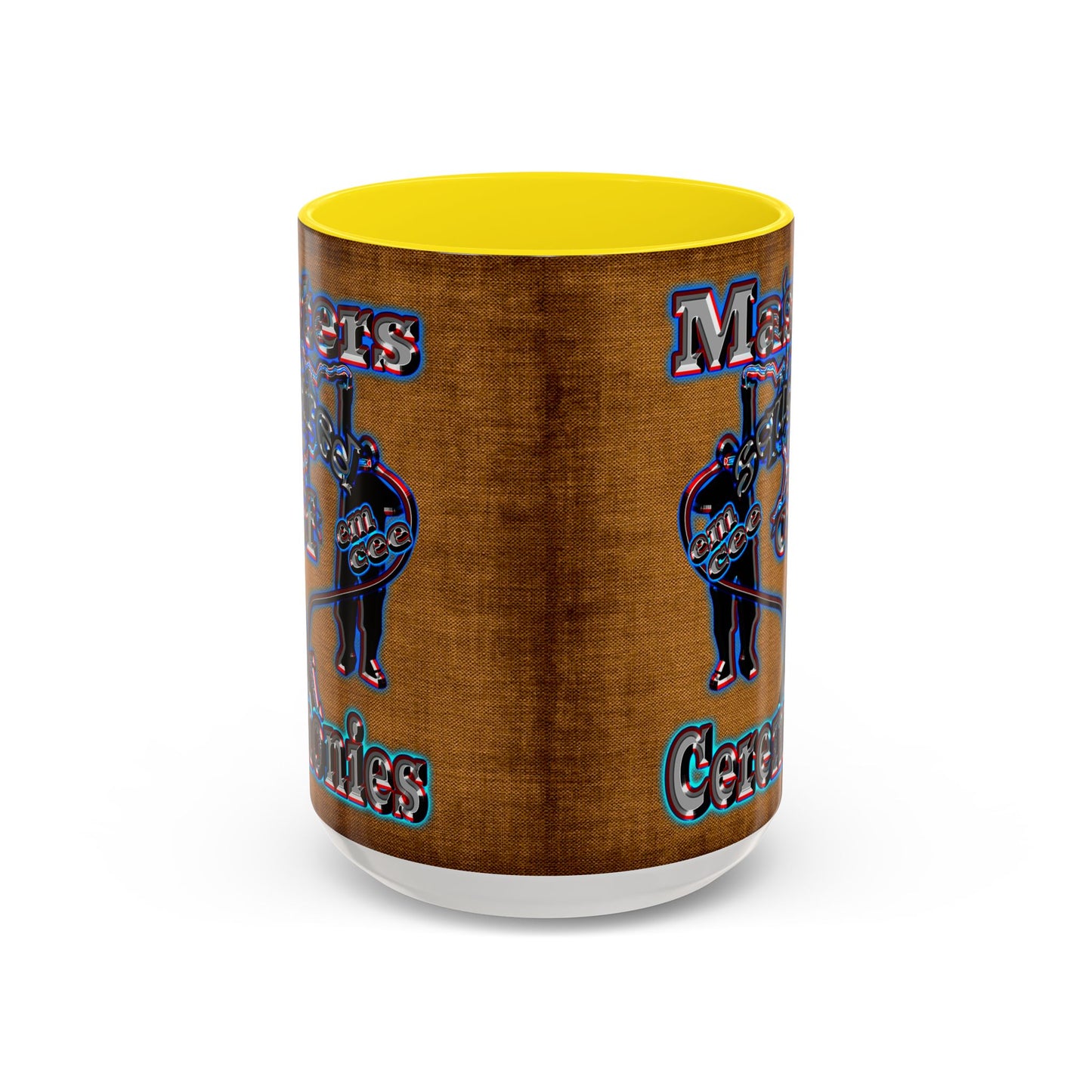 em cee squared - Accent Mug (brown papyrus)