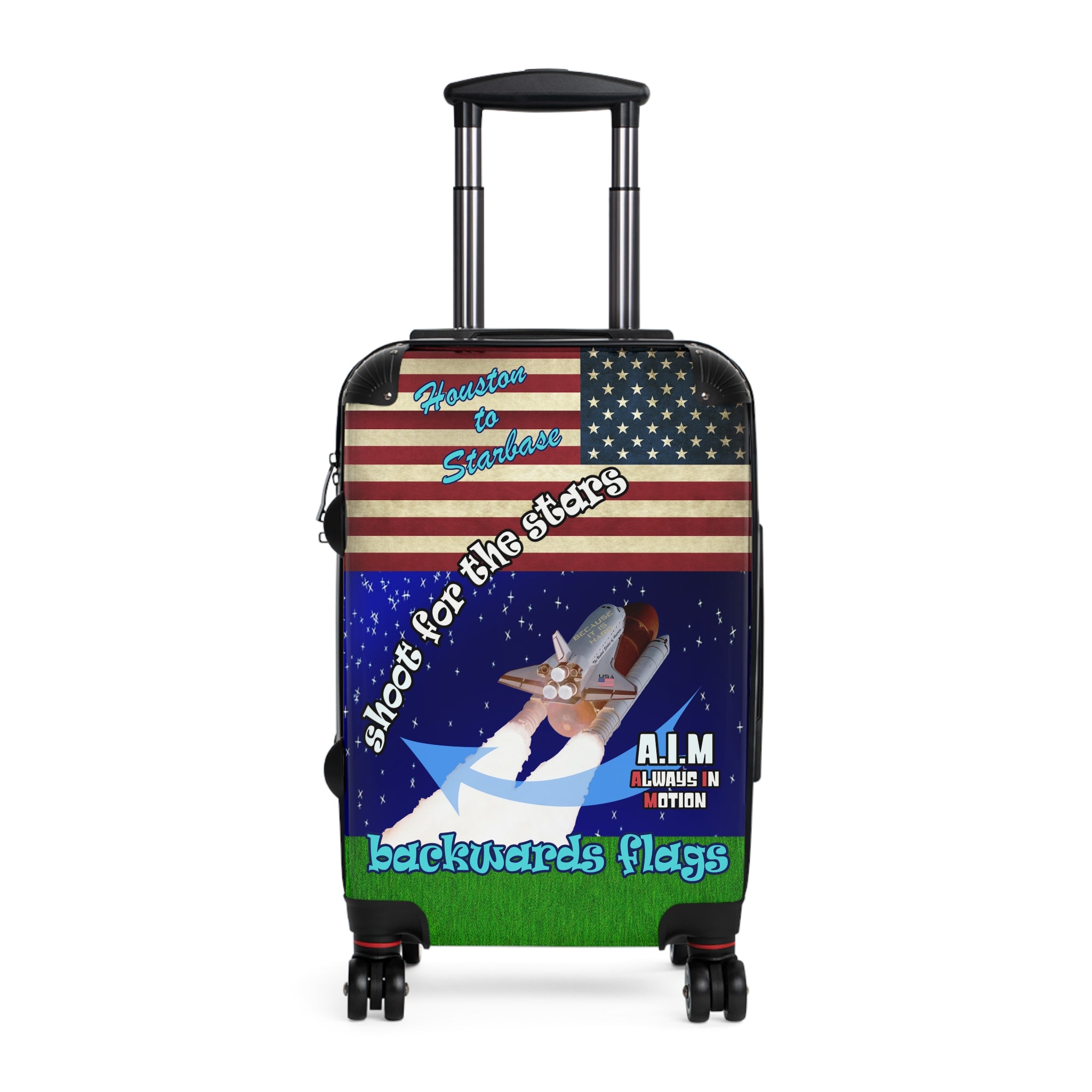 shoot for the stars - Suitcase ('snoops' background)