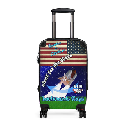 shoot for the stars - Suitcase ('snoops' background)