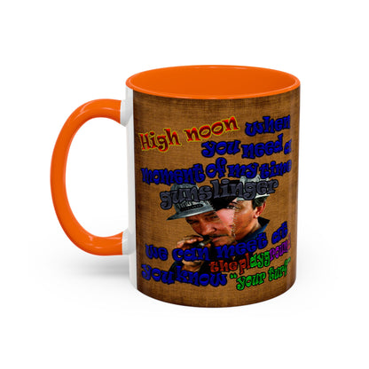 high noon - Accent Mug (brown papyrus)