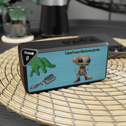 I don't care that your green - Jabba Bluetooth Speaker (faded blue)