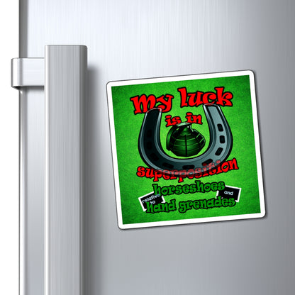 my luck - Magnets - (green turf)