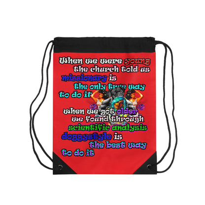 doggystyle - Drawstring Bag (red)