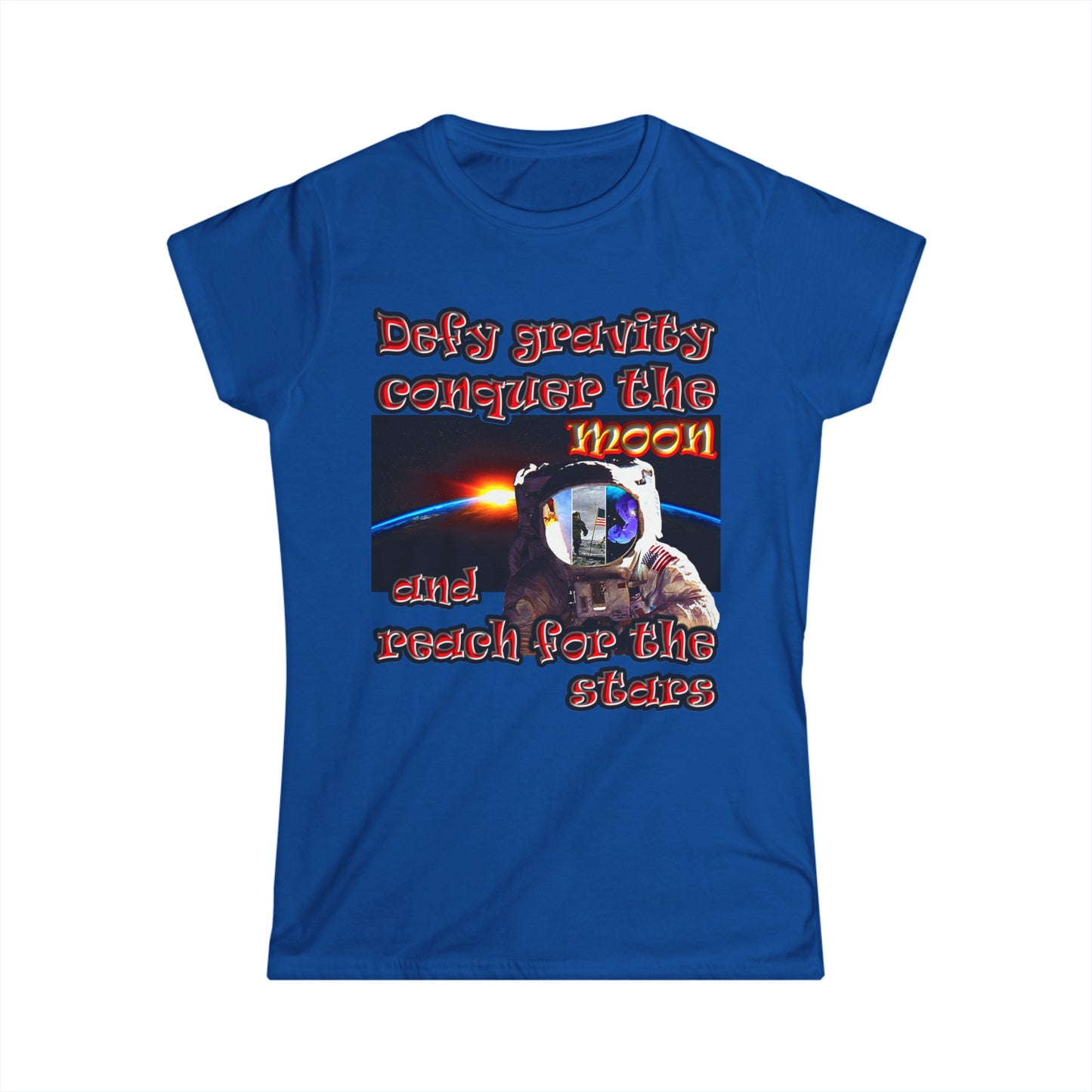 defy conquer reach - Women's Softstyle Tee